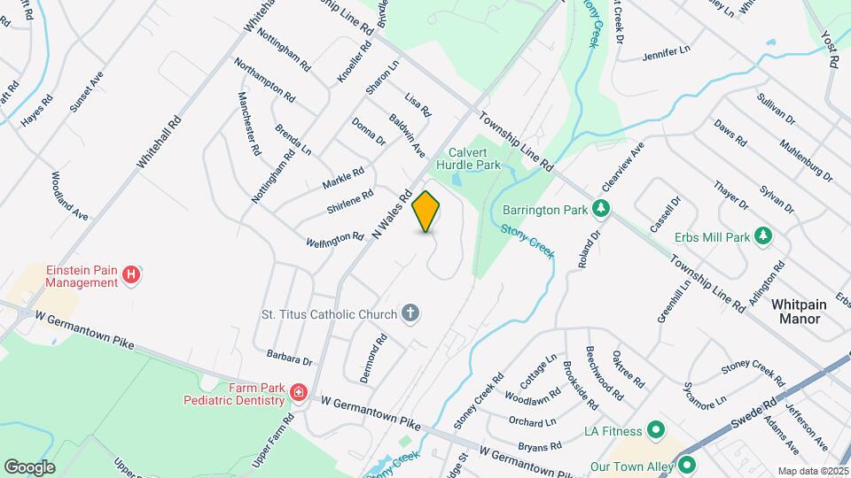 523 Stony Way, Unit 523 Map and Location Details
