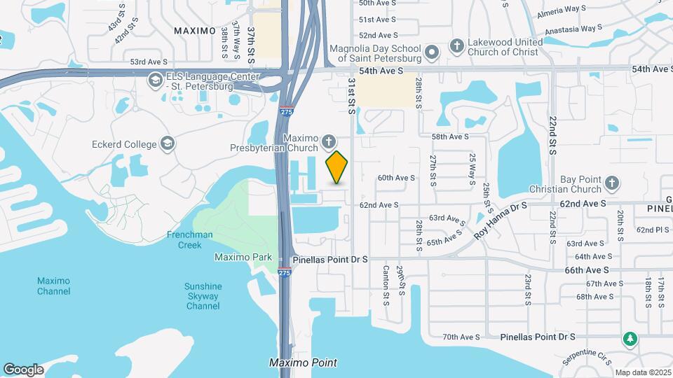 3167 Moorings Dr S Map and Location Details