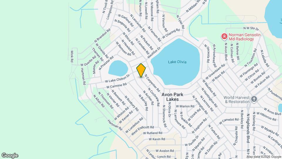 2429 N Cochrane Rd Mapa y Detalles de la Ubicación