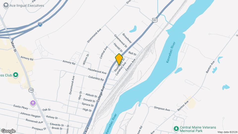 13 Sturtevant St, Unit Unit 2 Map and Location Details