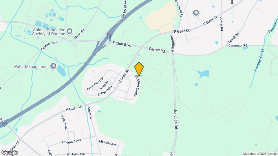 2044 Spring Creek Dr Map and Location Details