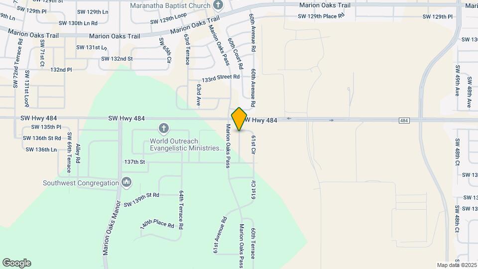 13656 SW 61st Cir Map and Location Details