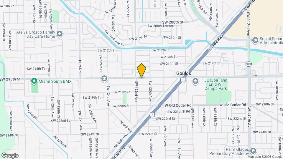 12060 SW 216th St Map and Location Details