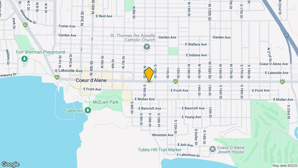 908 E Sherman Ave, Unit 908 E Sherman ave Map and Location Details