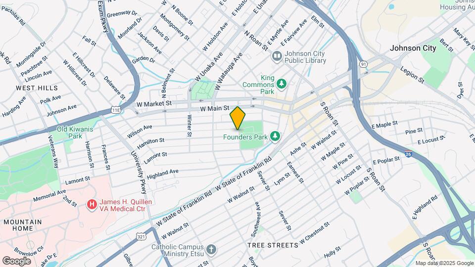 200 Hamilton St Map and Location Details