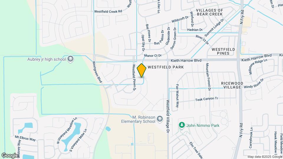 20711 Westfield Grove Pl Map and Location Details