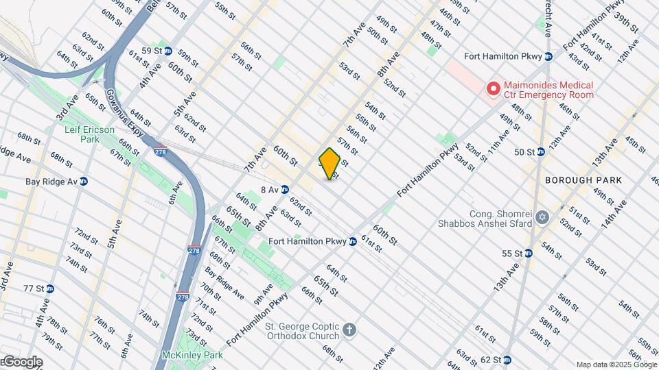 857 60th St Map and Location Details