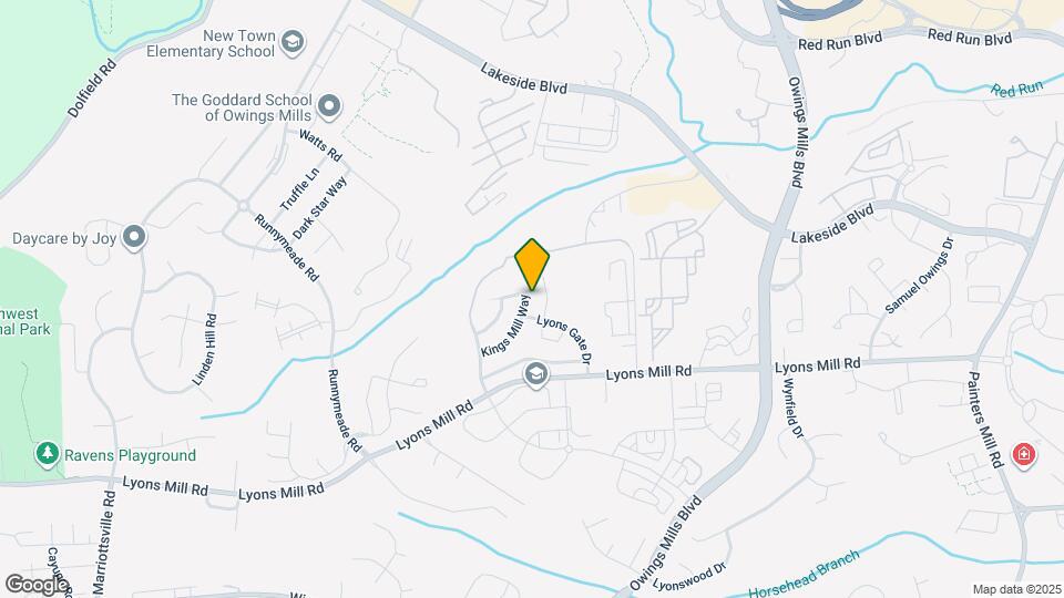4713 Kings Mill Way Map and Location Details
