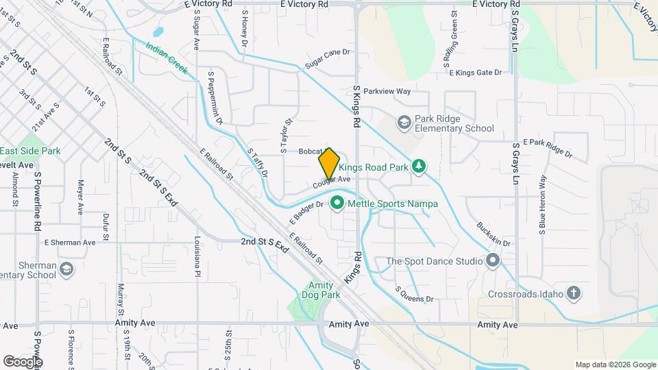 2915 Cougar Ave Map and Location Details