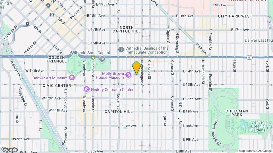 1356 Pearl St Map and Location Details