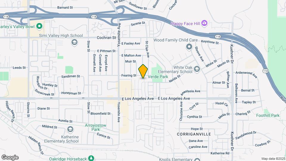 5945 Nelda St Map and Location Details