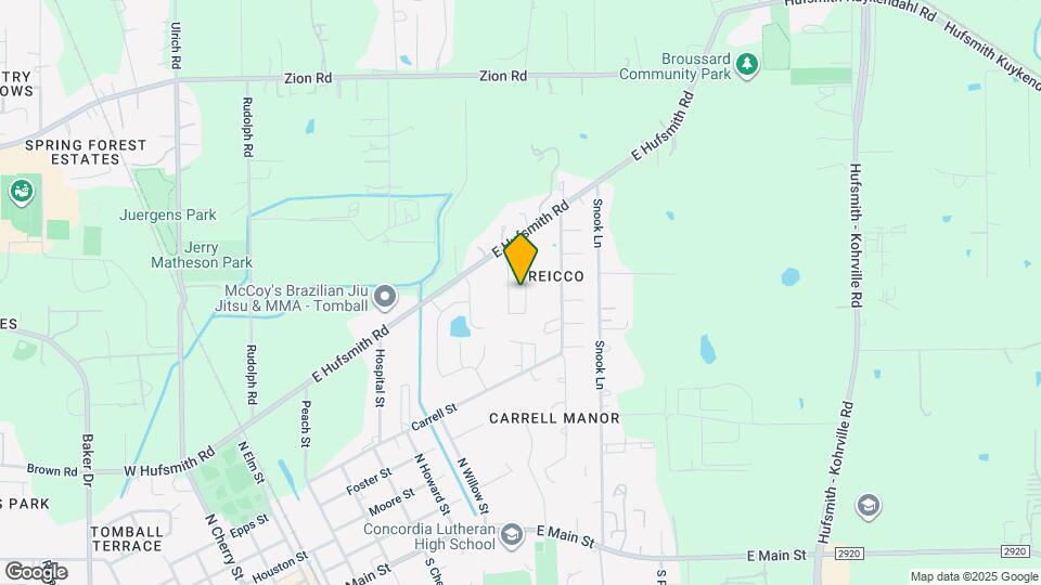 1123 Station Manor Ln Map and Location Details