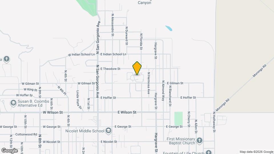 1266 Vista Serena Ave, Unit Vista Serena Map and Location Details