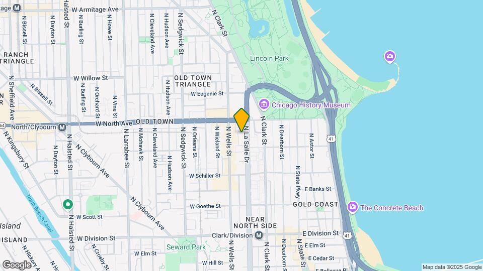 1540 N La Salle Dr Mapa y Detalles de la Ubicación