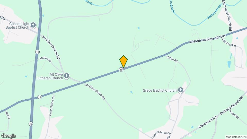 1838 E Ridge Dr Map and Location Details