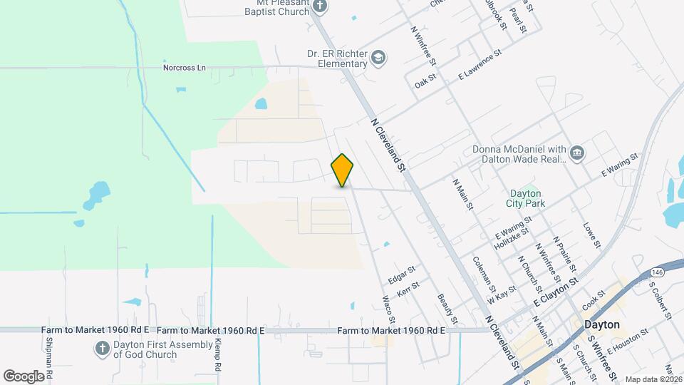 820 Clear Vly Ln Map and Location Details