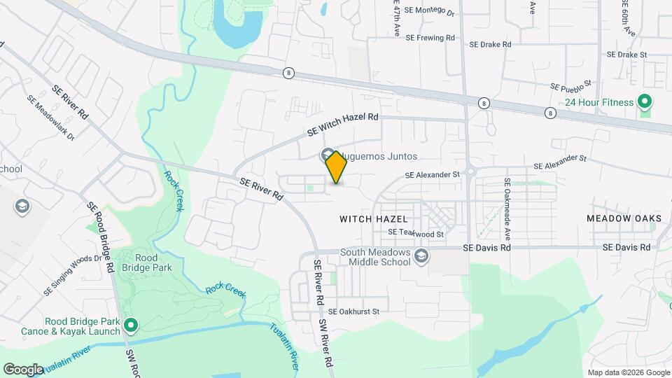 4352 SE Lone Oak St Map and Location Details