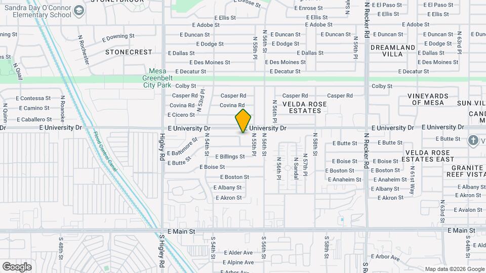 323 N 55th St Map and Location Details