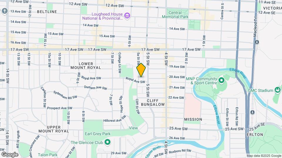 1930 5a St SW Map and Location Details