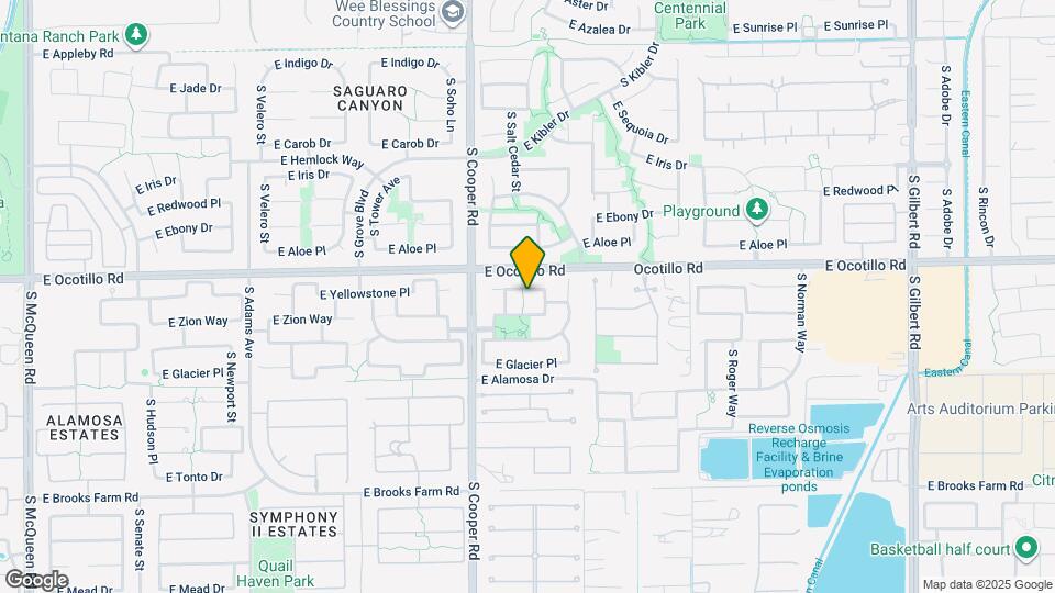 2131 E Yellowstone Pl Map and Location Details