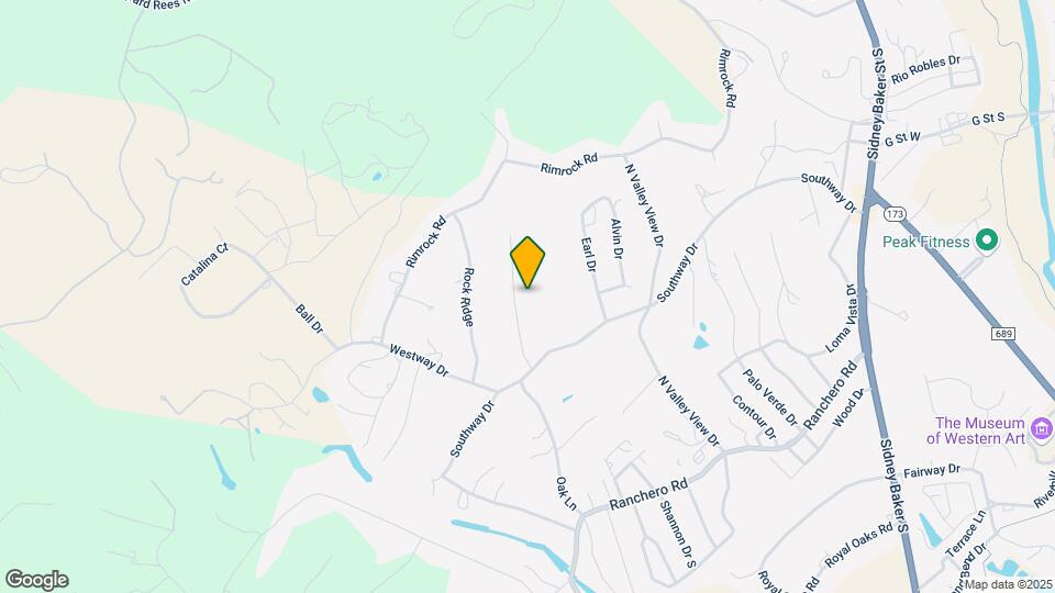 323 Secret Valley Dr, Unit B Map and Location Details