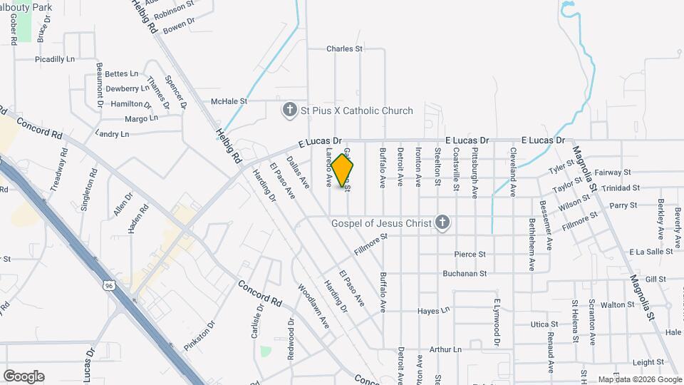 4625 Galveston St Map and Location Details