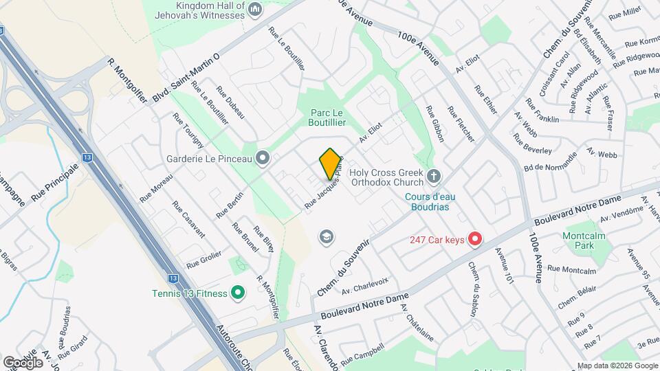 5181 Rue Jacques-Plante Map and Location Details