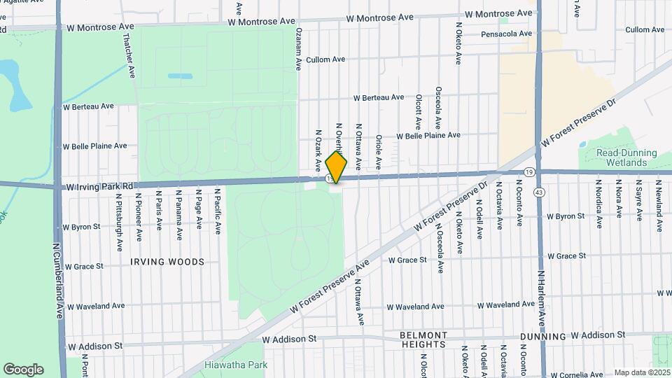 Irving Park Terrace Condominiums Mapa y Detalles de la Ubicación