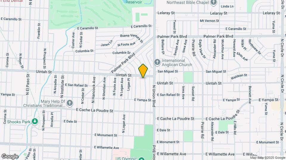 1124 N Meade Ave Map and Location Details