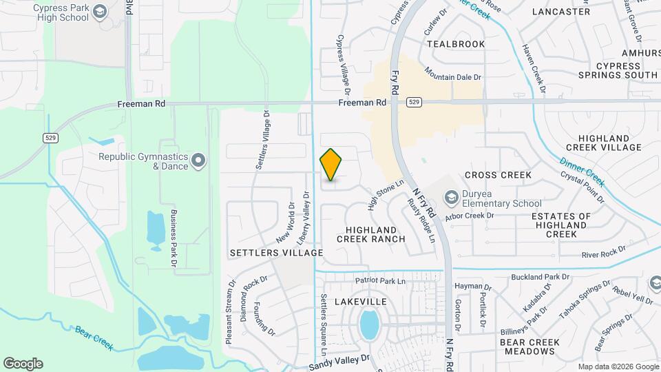 6807 Arrowchase Ct Map and Location Details