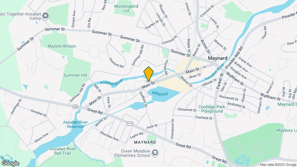 165 Main St Map and Location Details