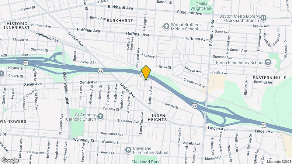 422 Santa Cruz Ave Map and Location Details