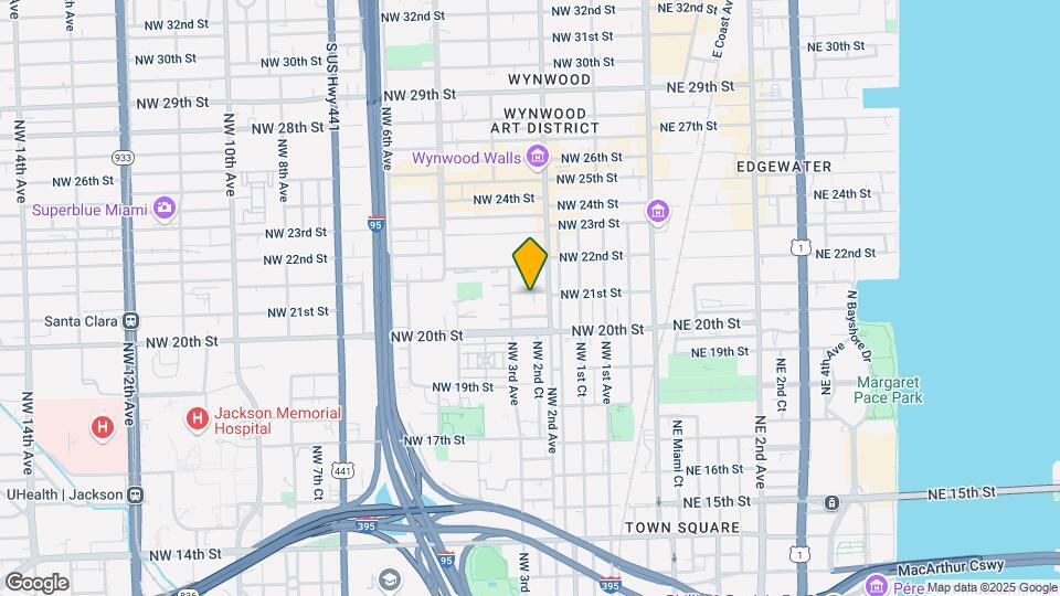 240 NW 21st St Mapa y Detalles de la Ubicación