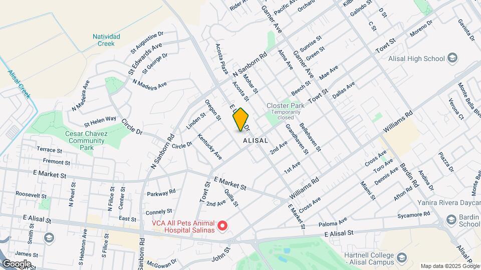 1138 E Laurel Dr Mapa y Detalles de la Ubicación