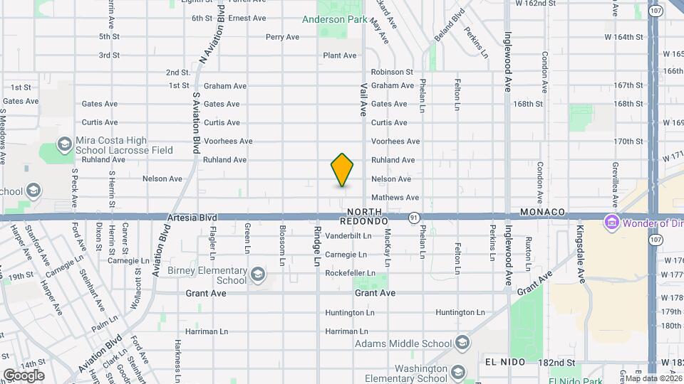 2217 Mathews Ave Map and Location Details