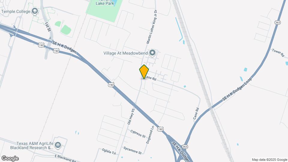 1611 Case Rd Map and Location Details