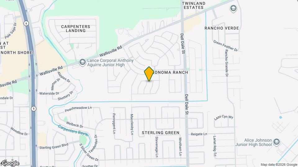 1814 Sonoma Trail Dr Map and Location Details