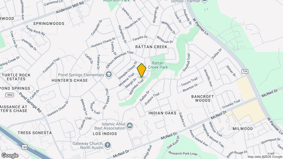 12922 Marimba Trail Map and Location Details