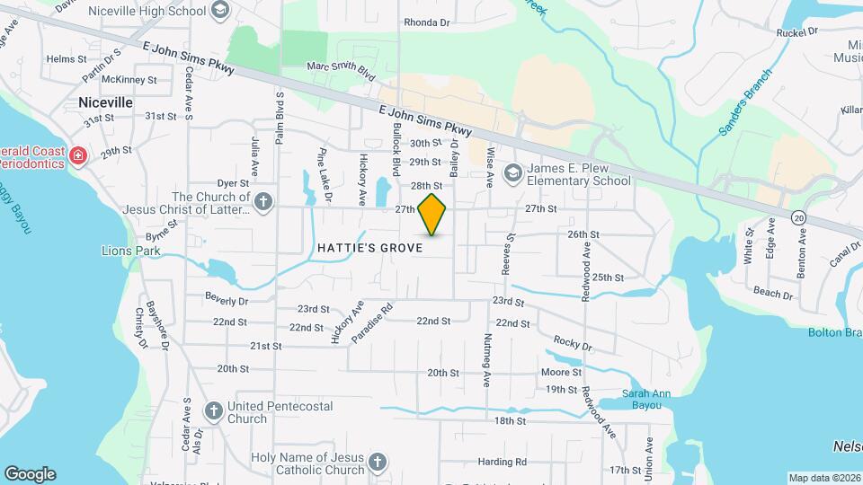 1311A Keturah St Map and Location Details