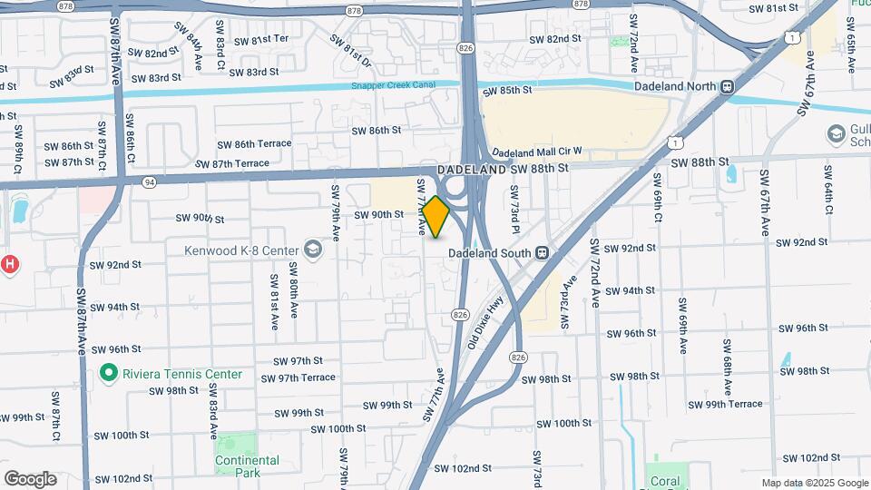 9175 SW 77th Ave Map and Location Details