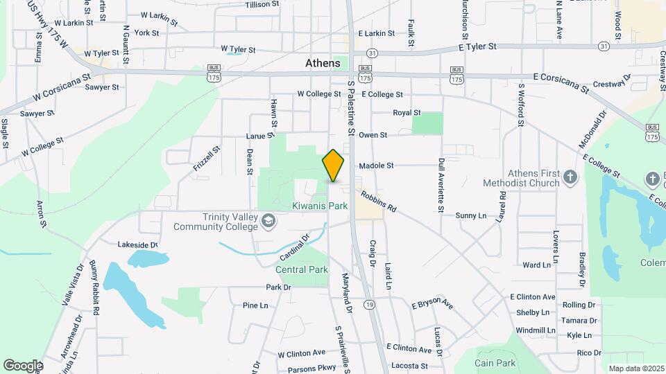 417 S Prairieville St Map and Location Details