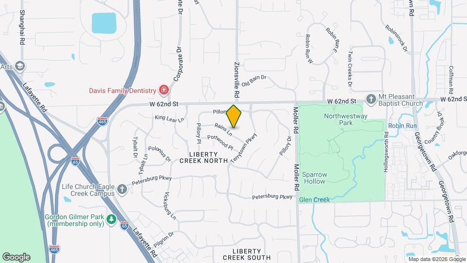 5632 Rains Ln Map and Location Details