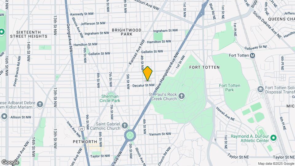 317 Decatur St NW Mapa y Detalles de la Ubicación