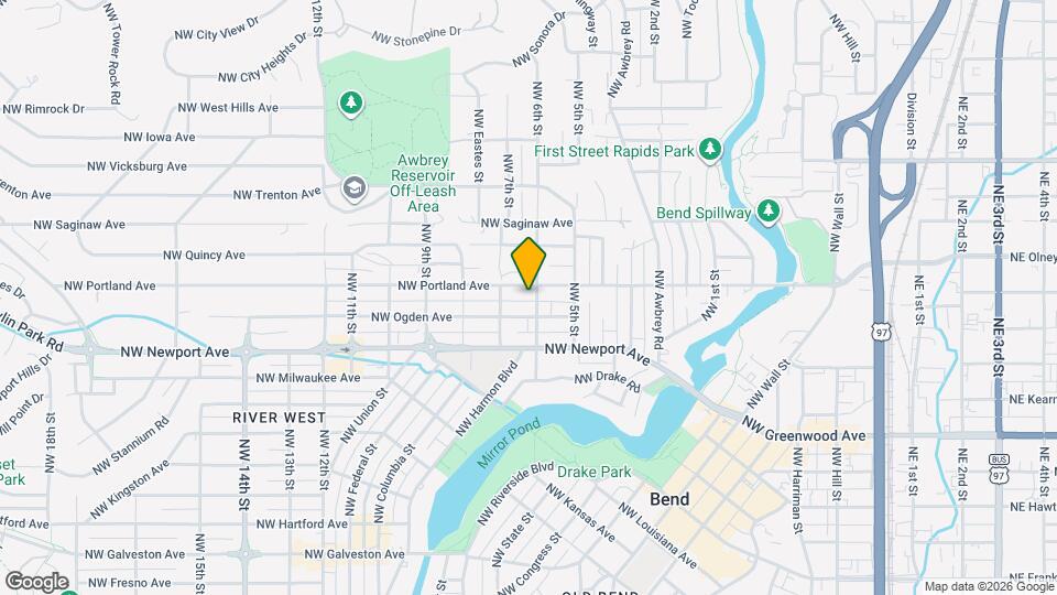 1529 NW 6th St Map and Location Details