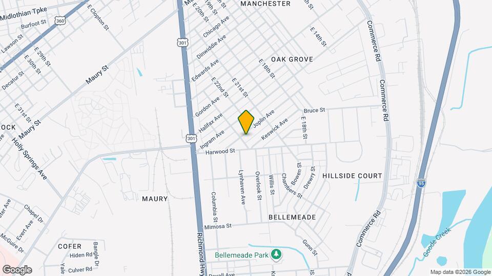 2214 Joplin Ave Map and Location Details