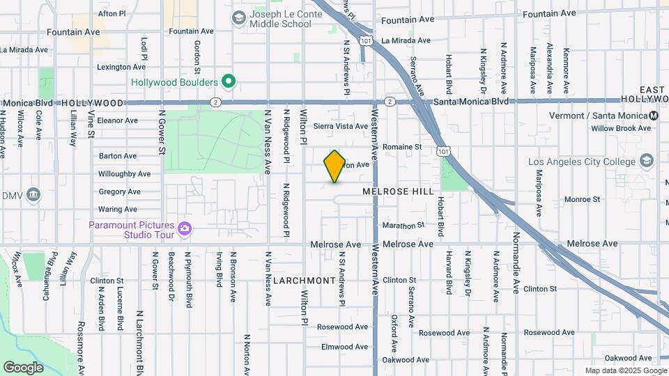 5406 Lemon Grove Ave Map and Location Details