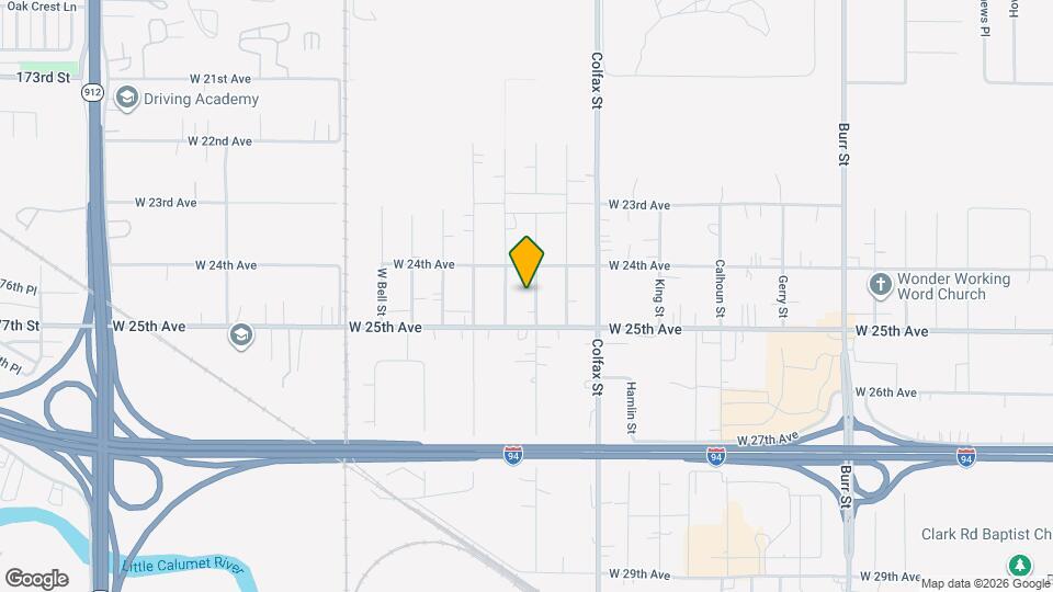 2444 Stevenson St Map and Location Details