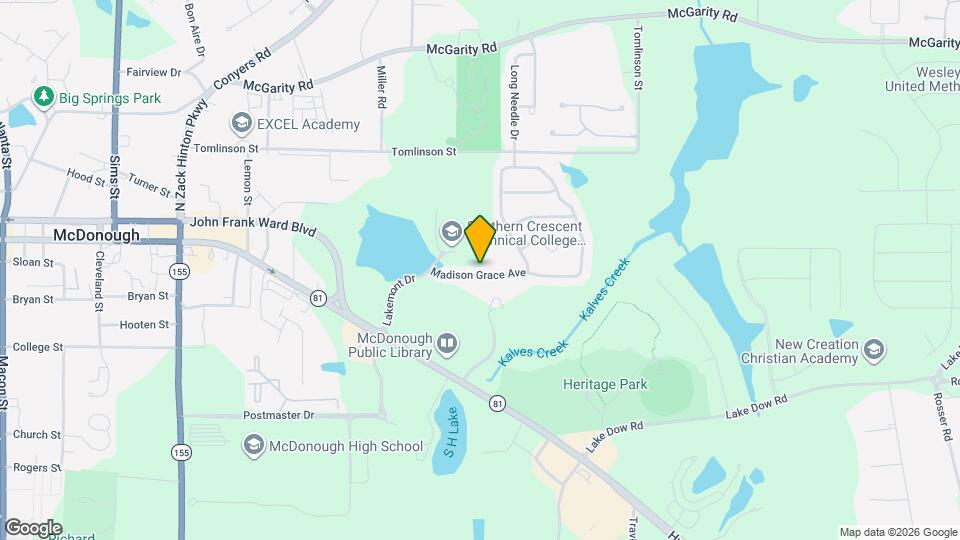 137 Madison Grace Ave Map and Location Details