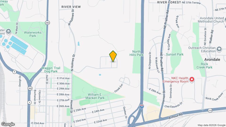 3305 N Tracy Ave Mapa y Detalles de la Ubicación