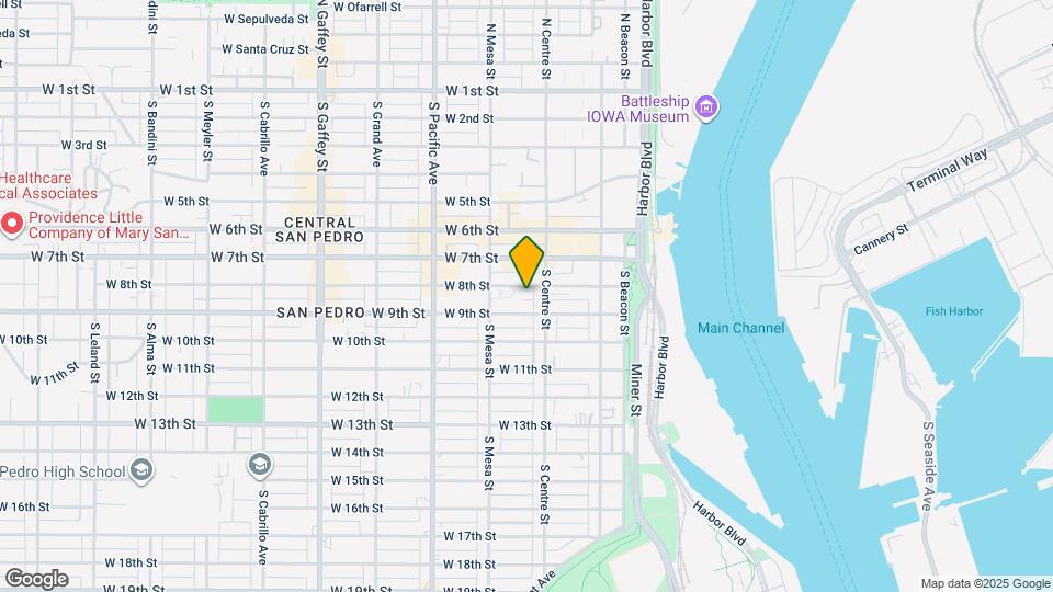 339 W 8th St Map and Location Details